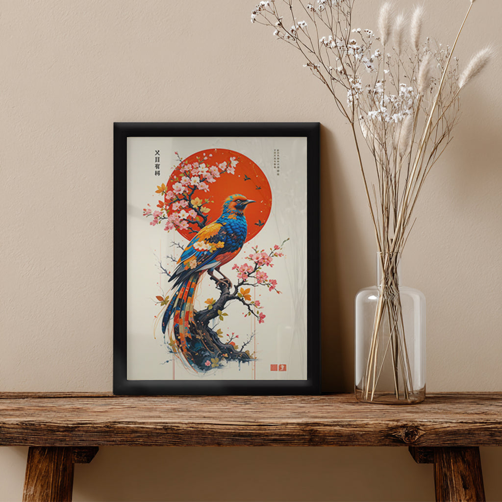 Birds – Colorful Artistic Wall Art (AN46)