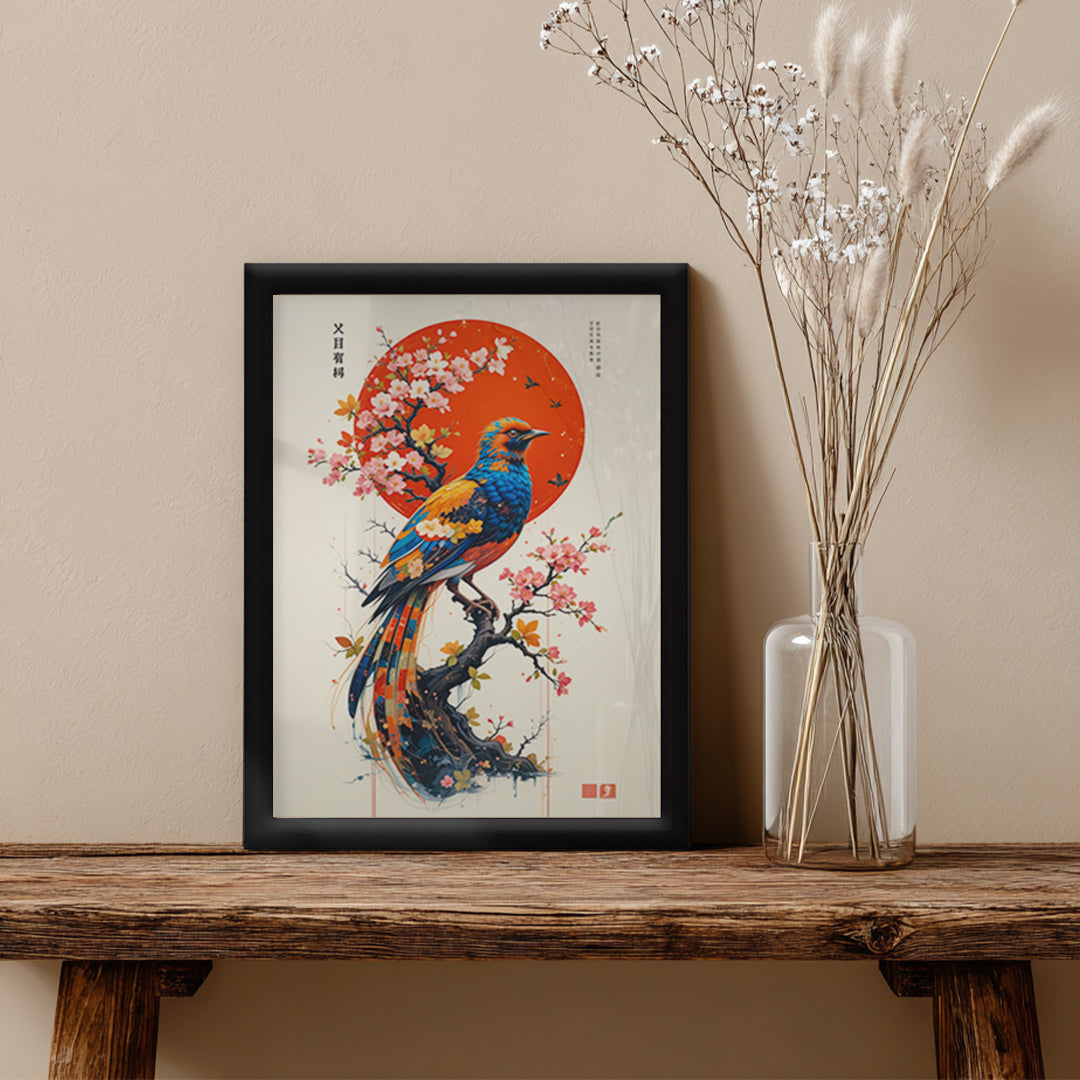 Birds – Colorful Artistic Wall Art (AN46)