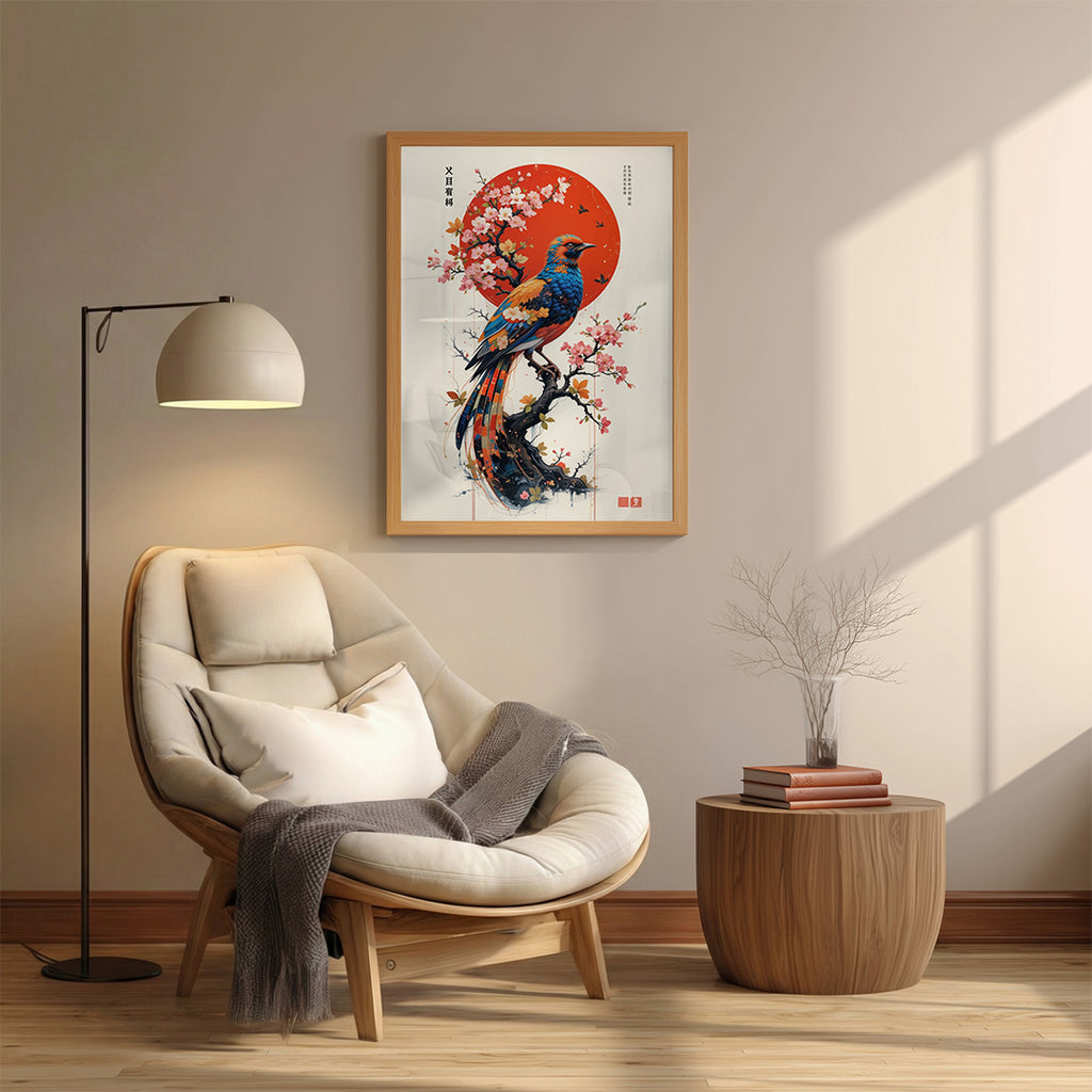 Birds – Colorful Artistic Wall Art (AN46)