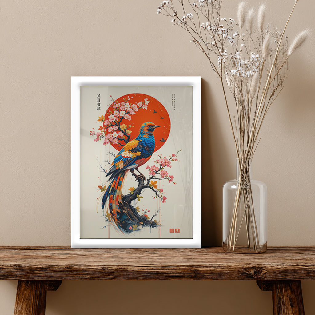 Birds – Colorful Artistic Wall Art (AN46)