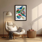 Birds – Colorful Artistic Wall Art (AN47)