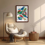 Birds – Colorful Artistic Wall Art (AN47)