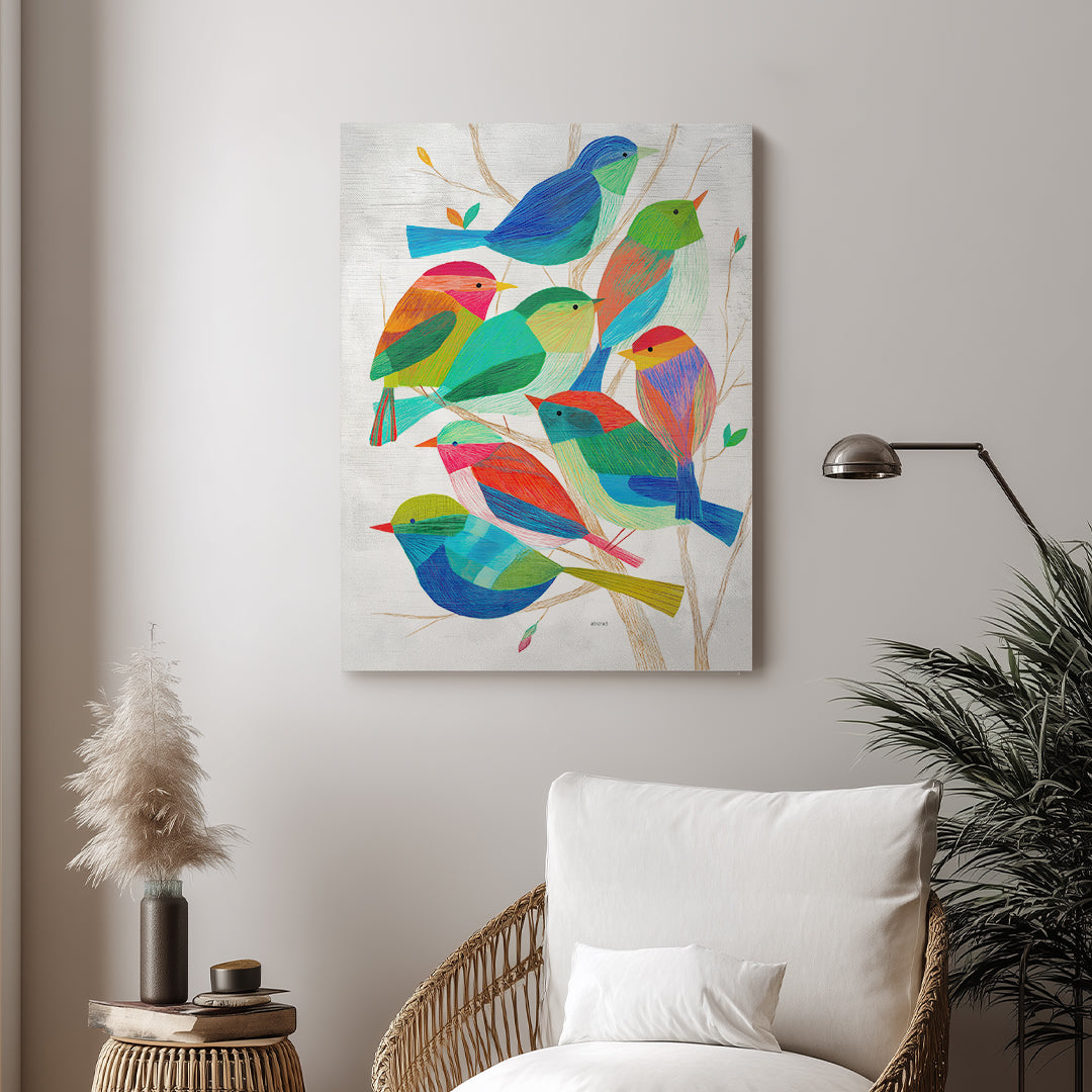 Birds – Colorful Artistic Wall Art (AN47)