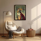 Tiger – Art Deco Elegant Wall Art (AN6)