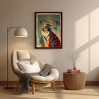 Tiger – Art Deco Elegant Wall Art (AN6)