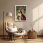 Tiger – Art Deco Elegant Wall Art (AN6)