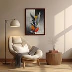 Bird – Modern Abstract Contrast Wall Art (AN7)