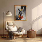 Bird – Modern Abstract Contrast Wall Art (AN7)