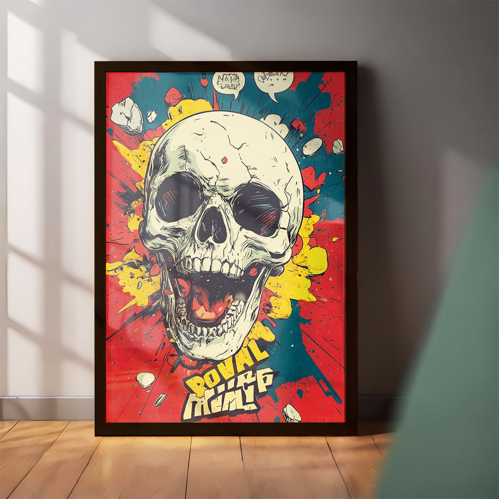 Skull Pop Wall Art (CS17)