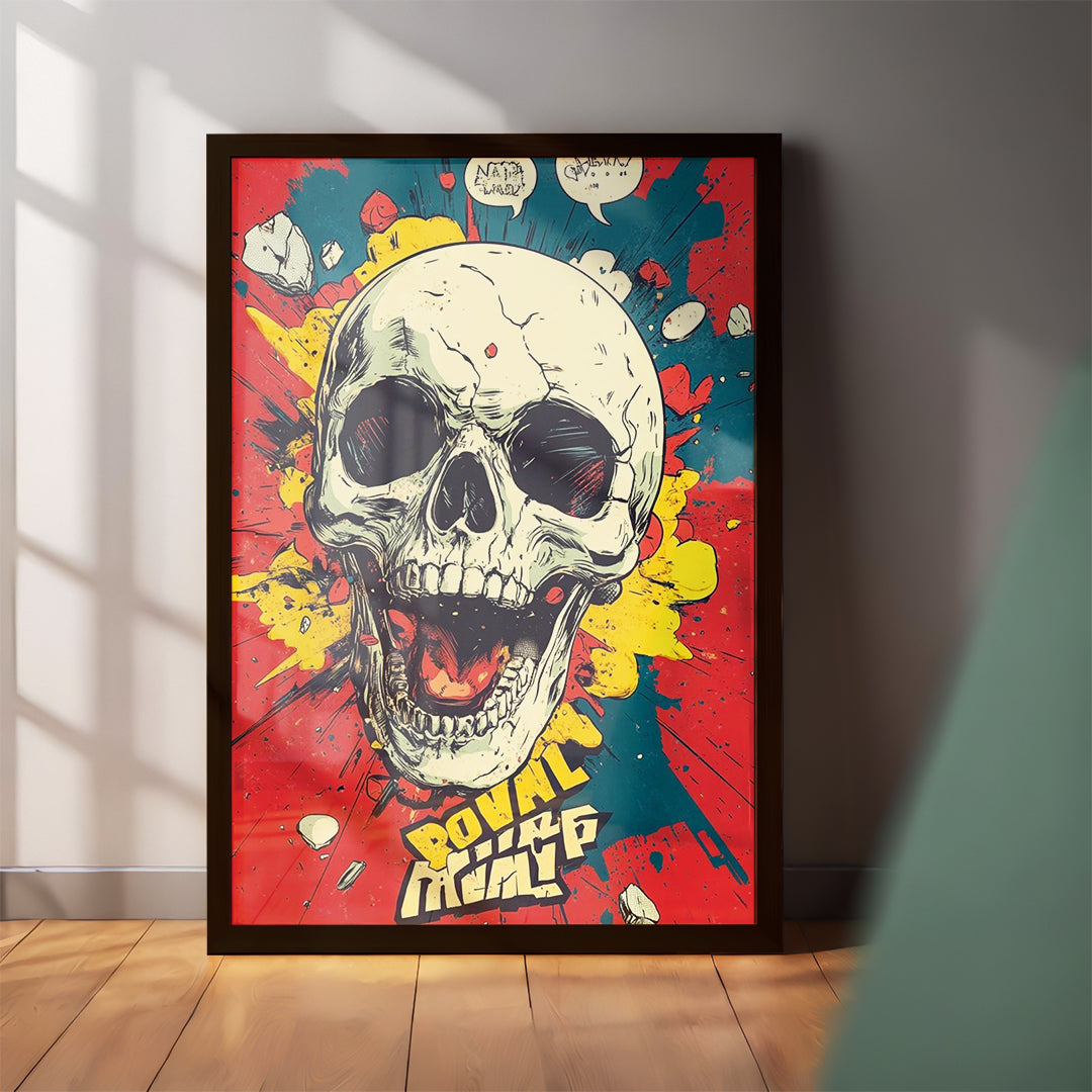 Skull Pop Wall Art (CS17)