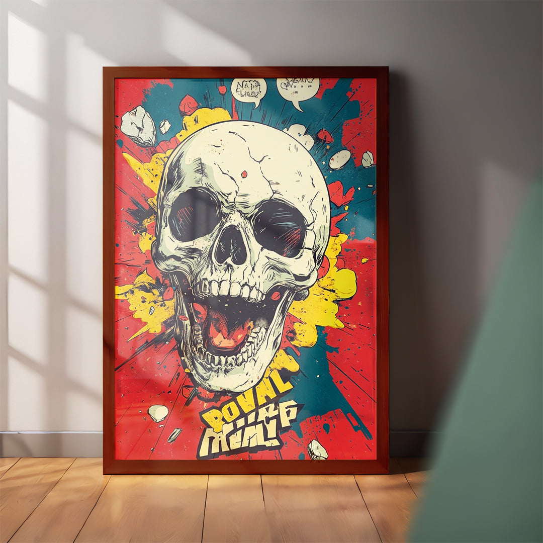 Skull Pop Wall Art (CS17)