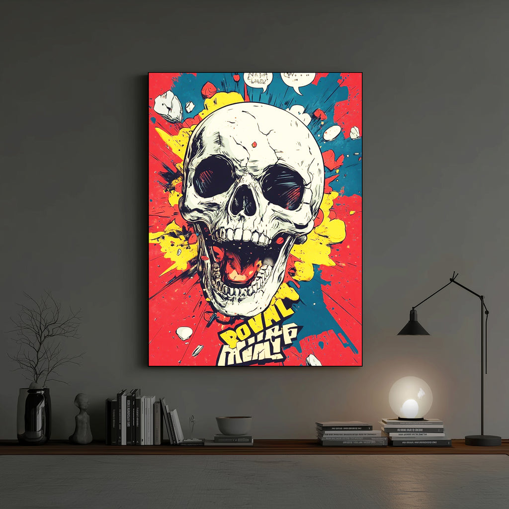 Skull Pop Wall Art (CS17)