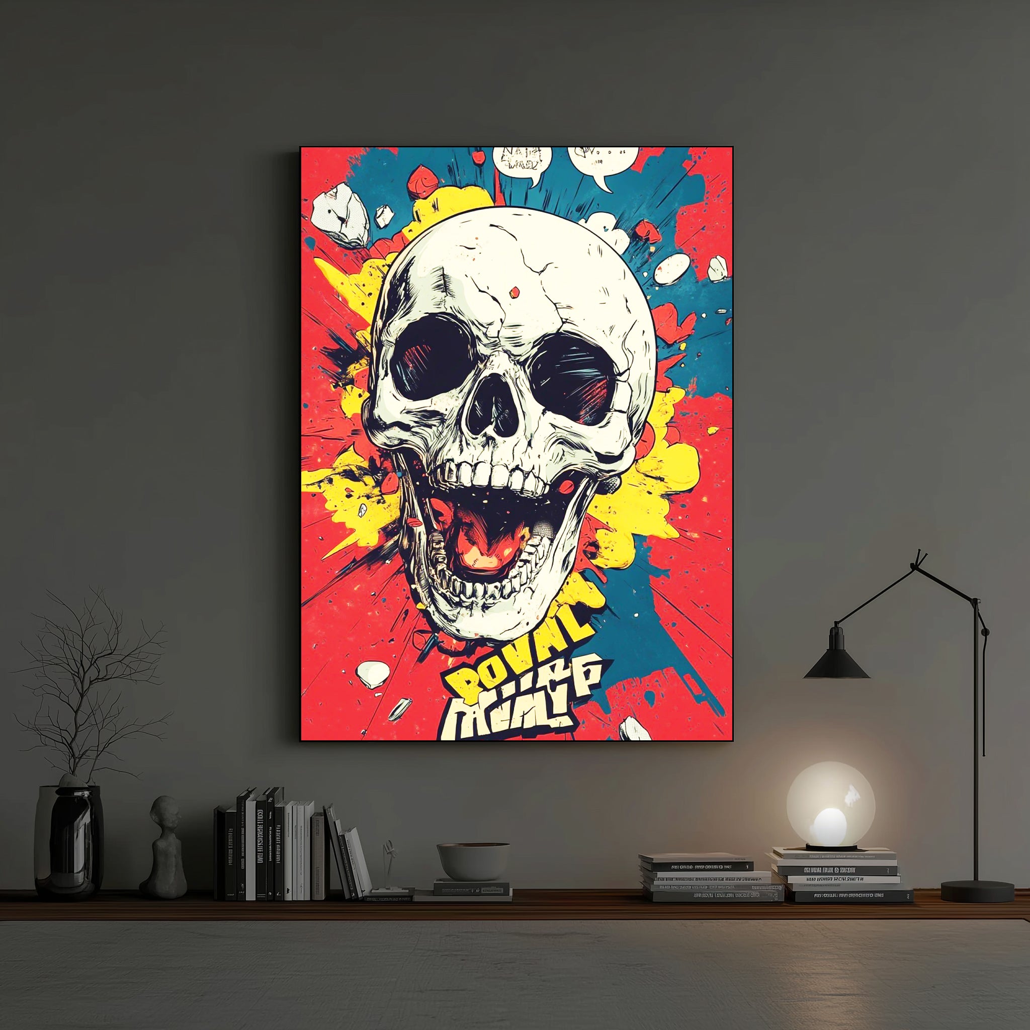 Skull Pop Wall Art (CS17)