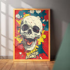 Skull Pop Wall Art (CS17)