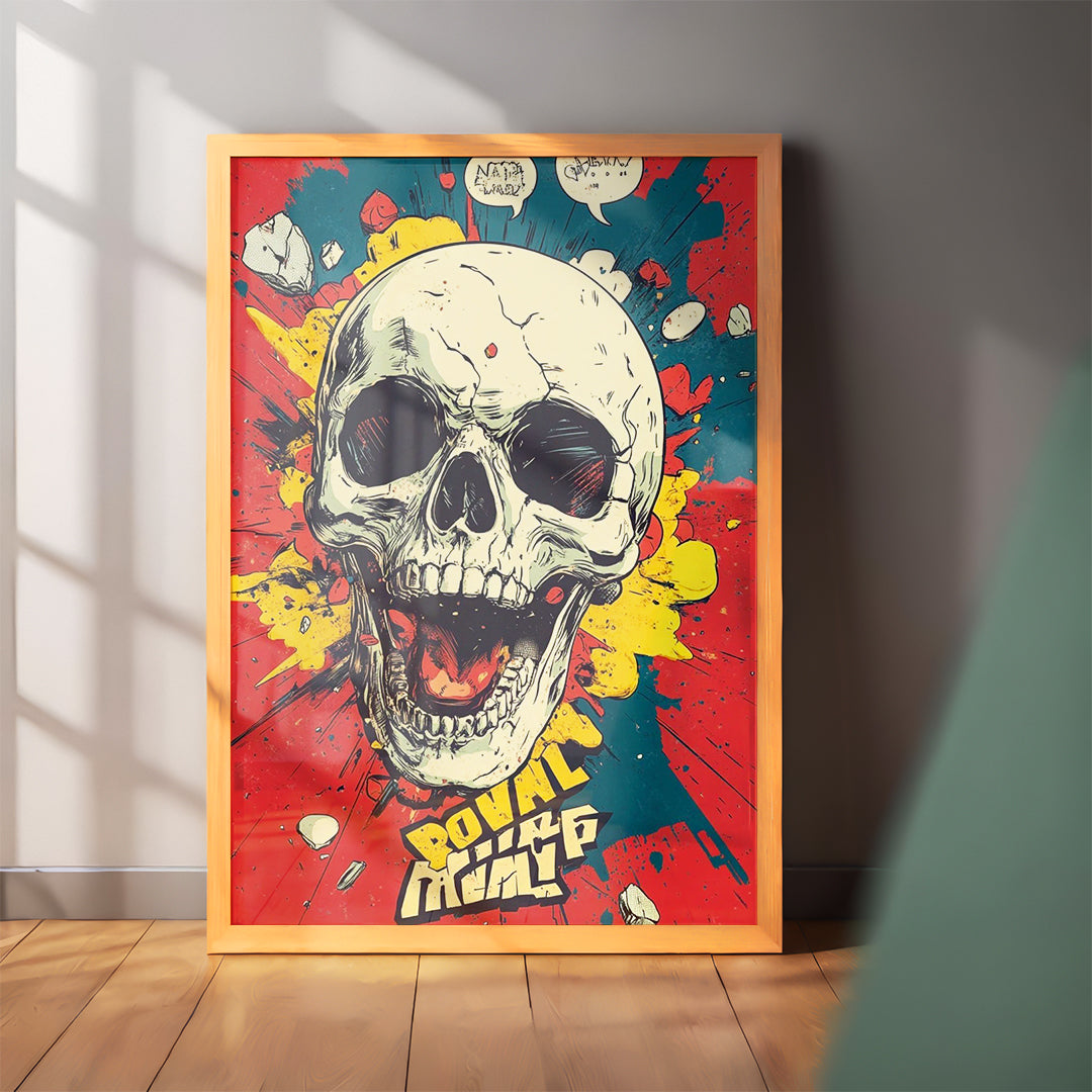 Skull Pop Wall Art (CS17)
