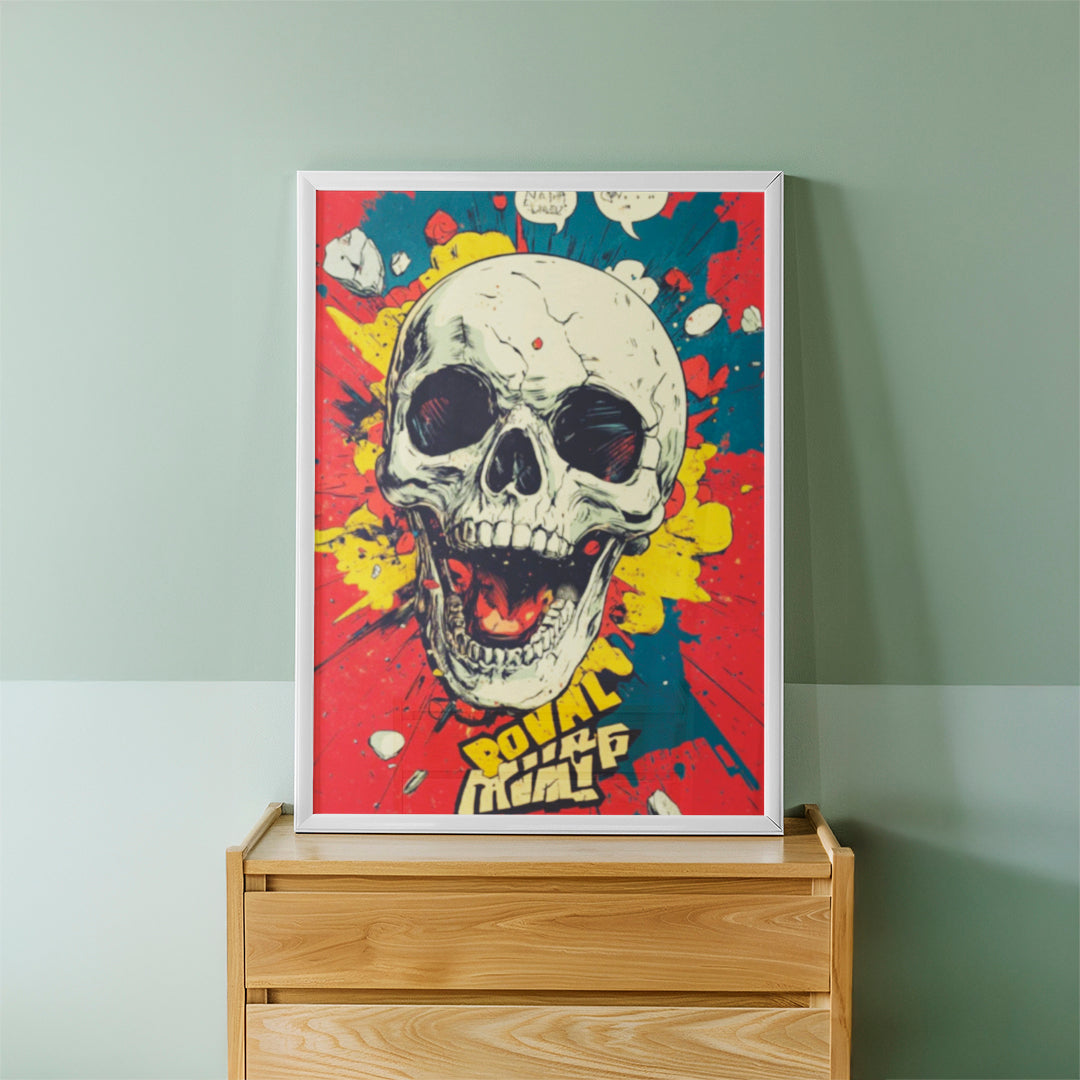 Skull Pop Wall Art (CS17)