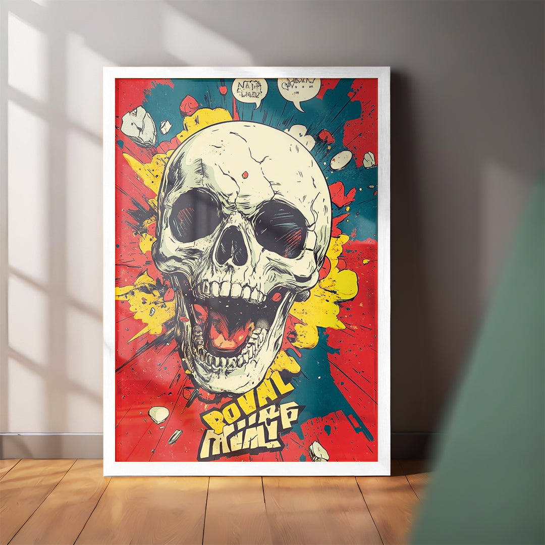 Skull Pop Wall Art (CS17)