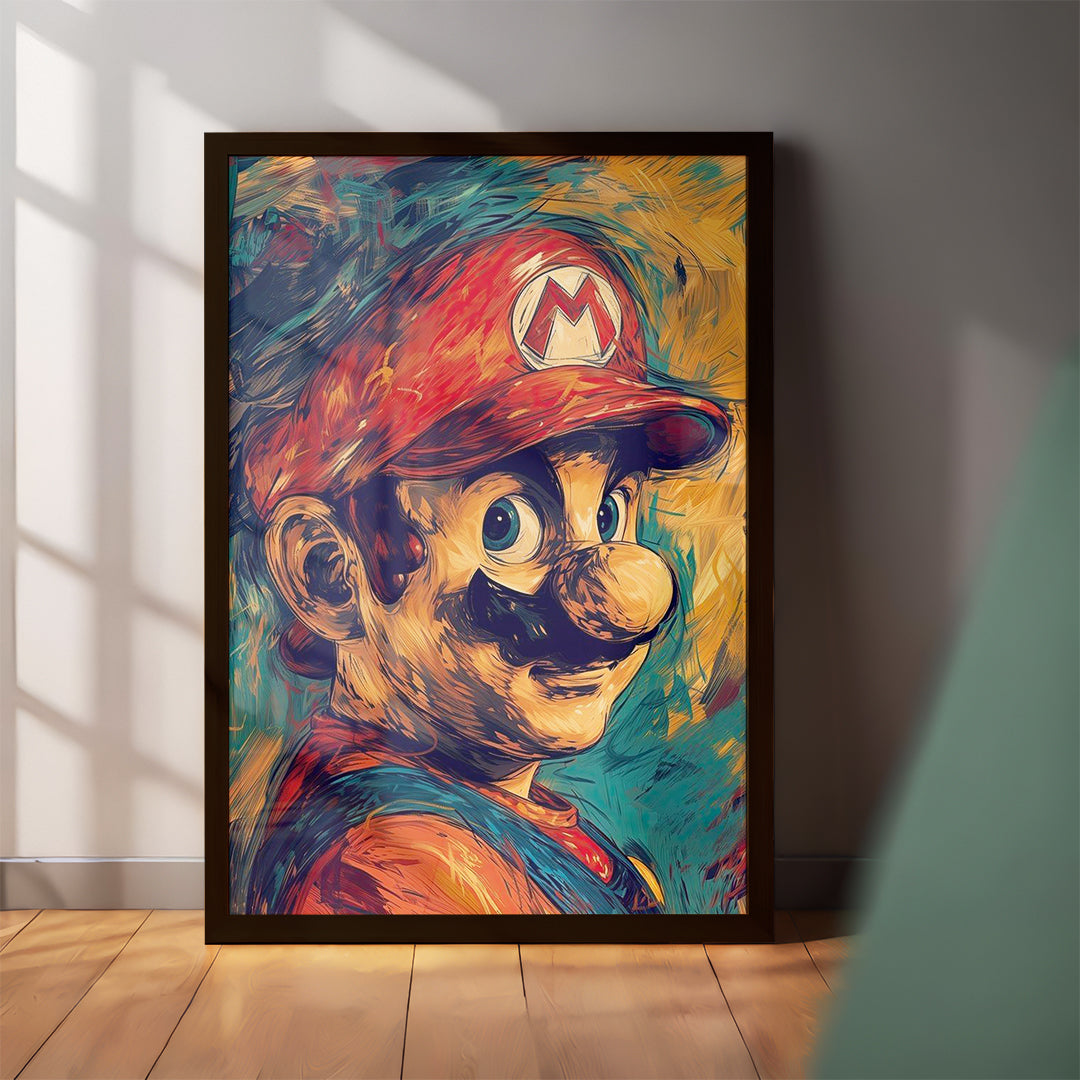 Iconic Gaming Smile Wall Art (CS19)