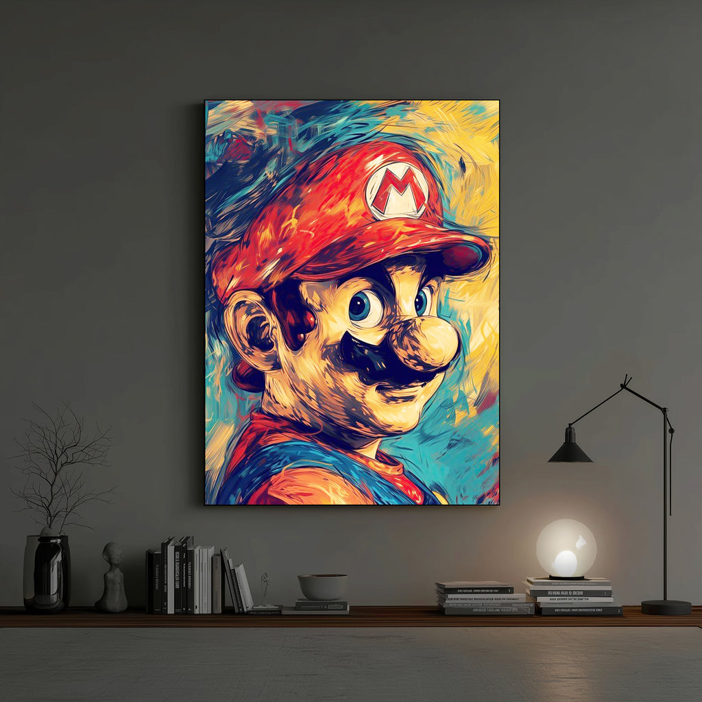 Iconic Gaming Smile Wall Art (CS19)