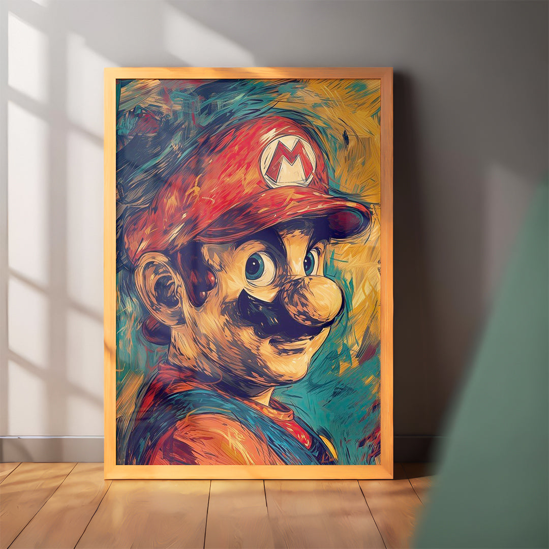Iconic Gaming Smile Wall Art (CS19)