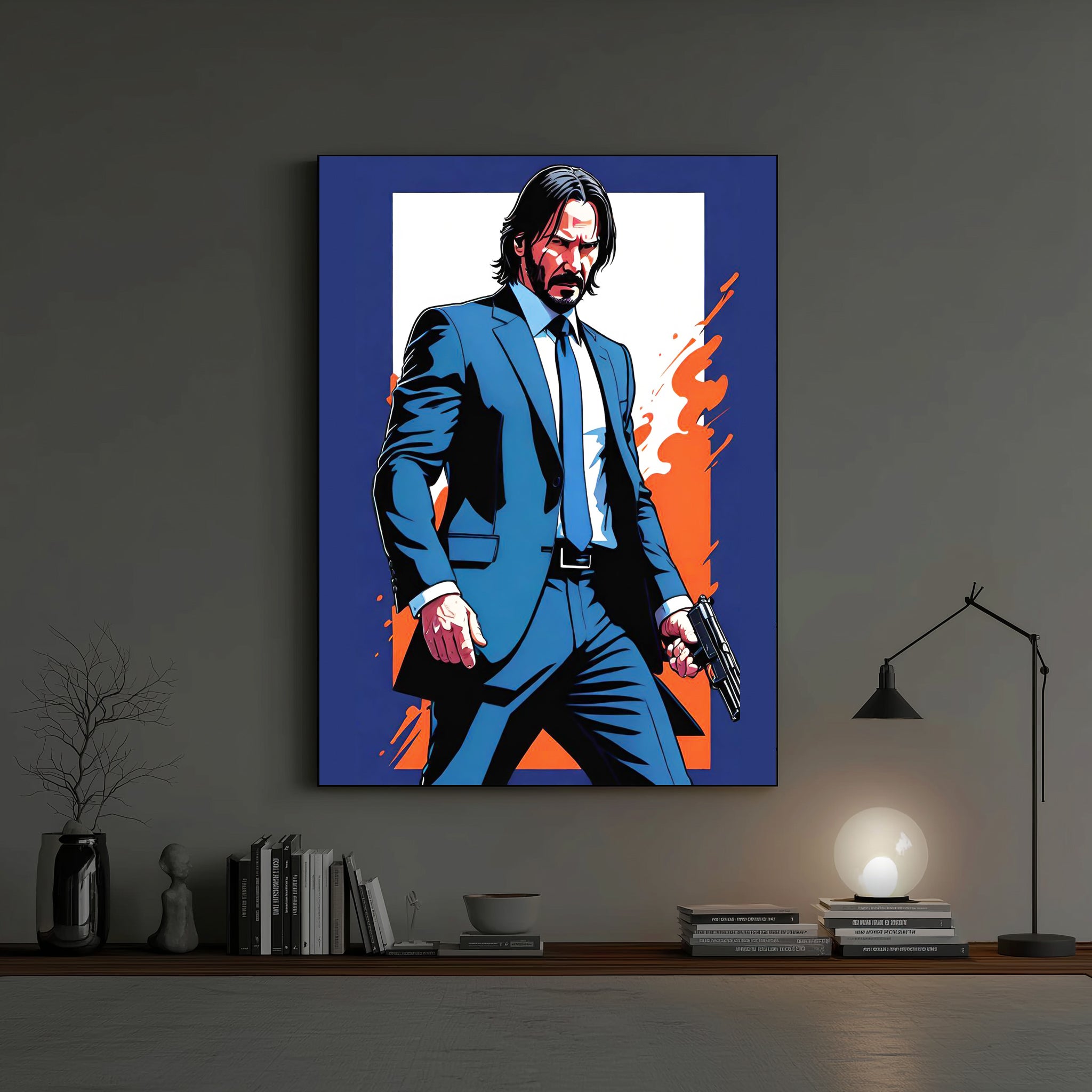 John Wick Action Wall Art Frame (CS2)
