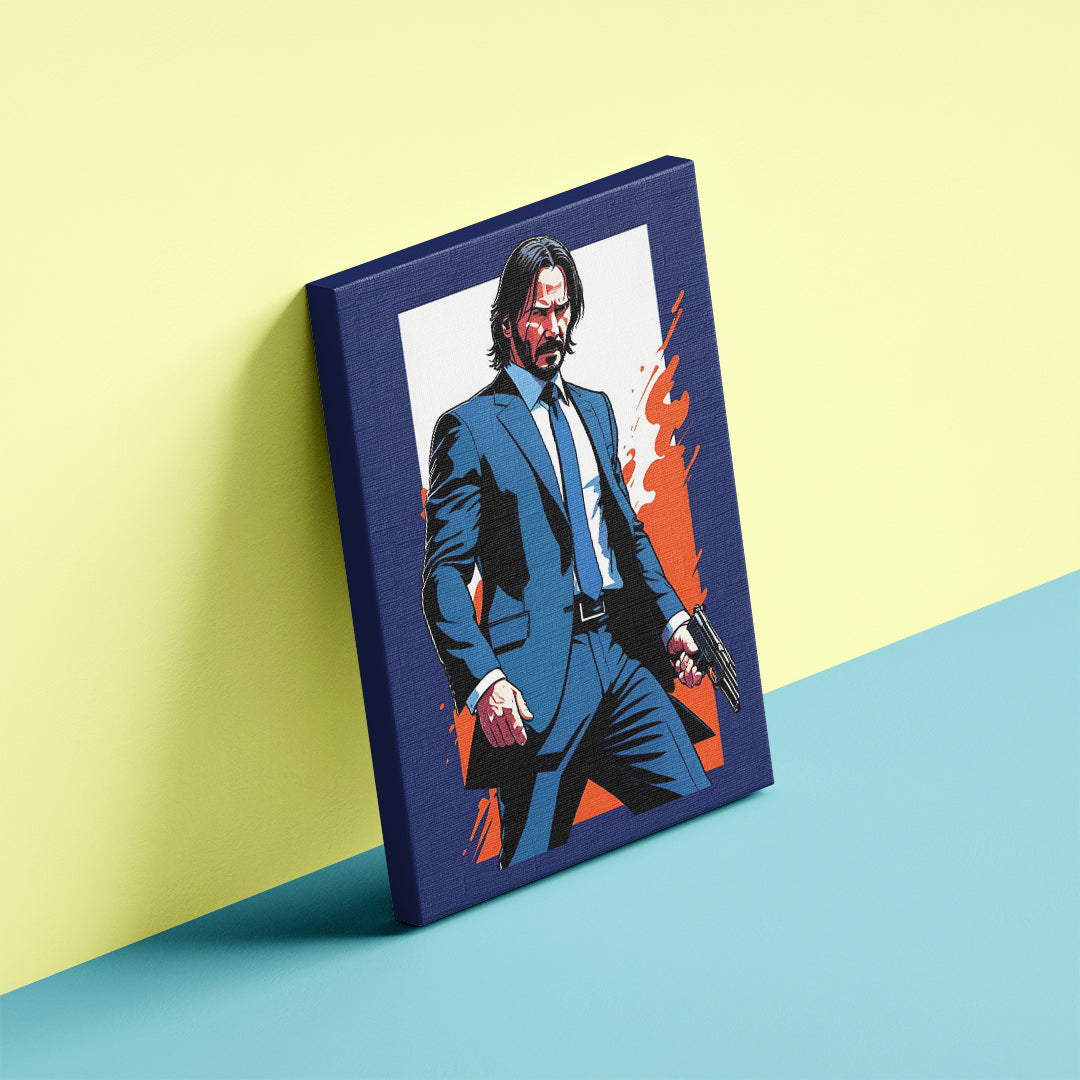 John Wick Action Wall Art Frame (CS2)