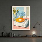 Retro Record Vibes Frame (CS20)