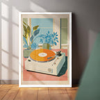 Retro Record Vibes Frame (CS20)