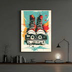 Retro Beats Wall Art (CS22)