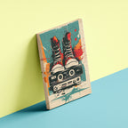 Retro Beats Wall Art (CS22)