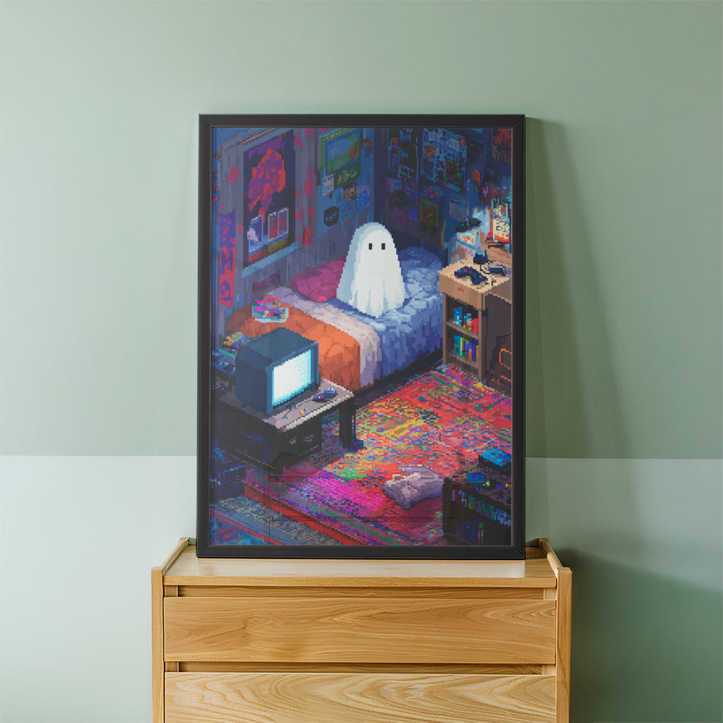 Friendly Ghost Mood Wall Art (CS30)
