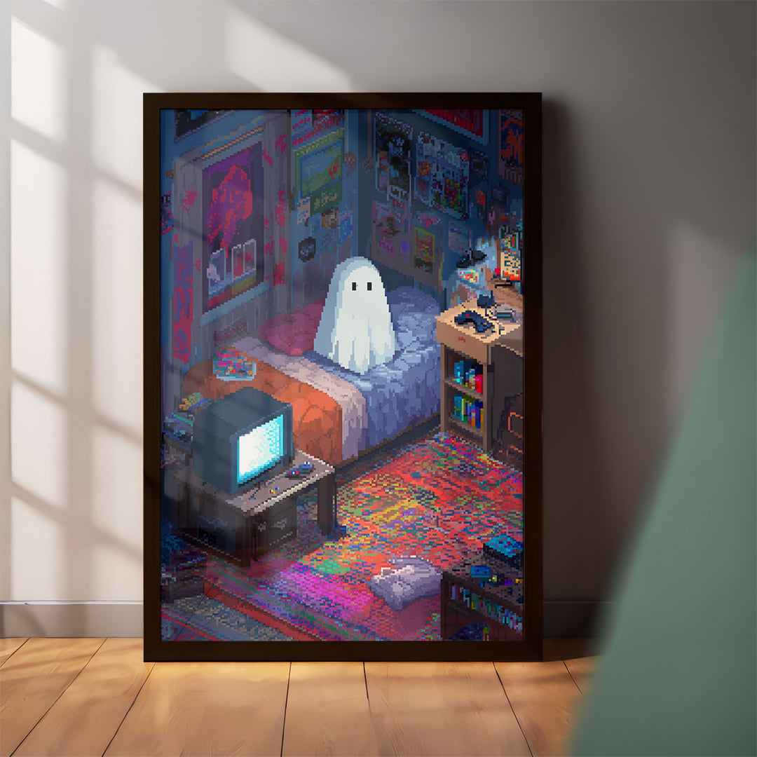 Friendly Ghost Mood Wall Art (CS30)