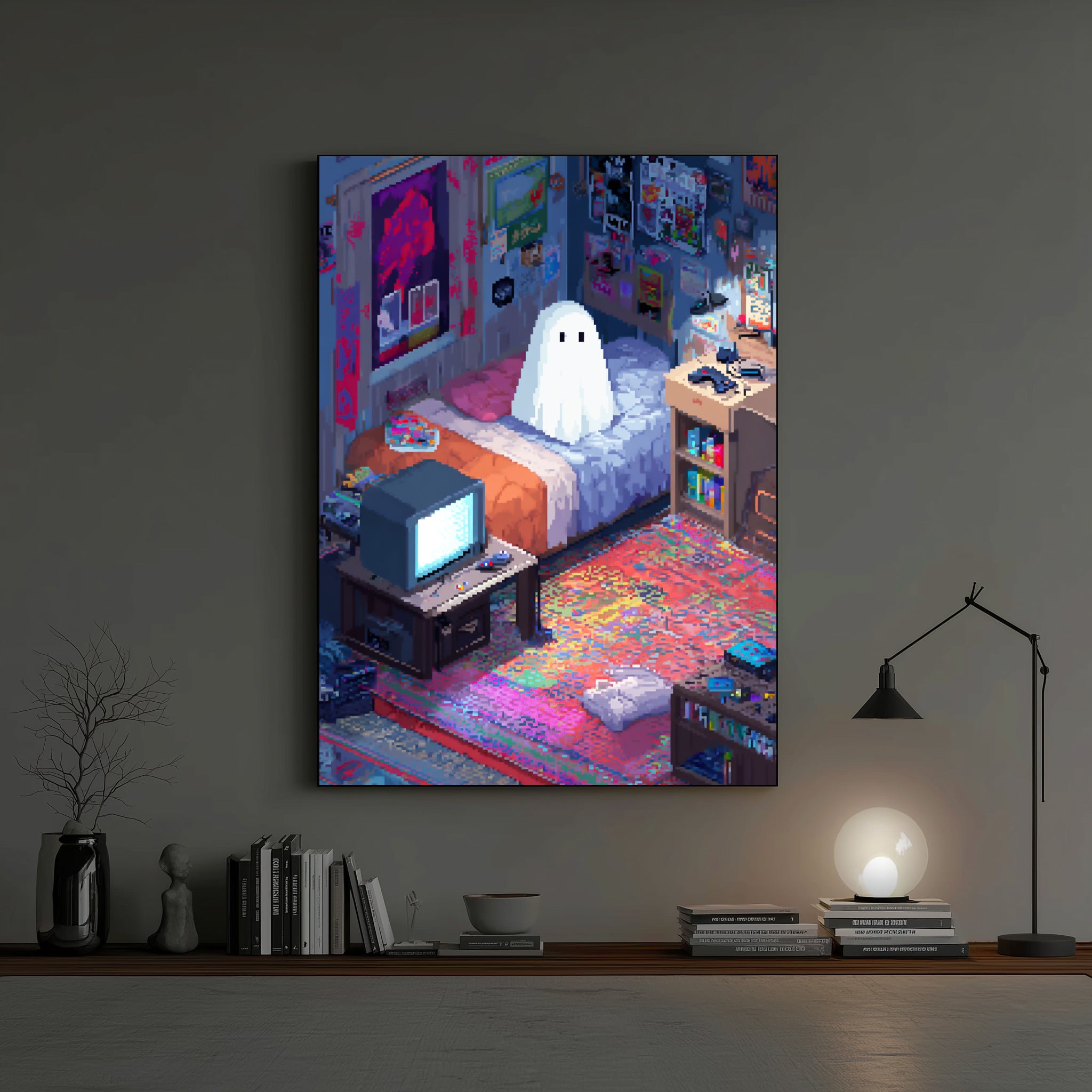Friendly Ghost Mood Wall Art (CS30)