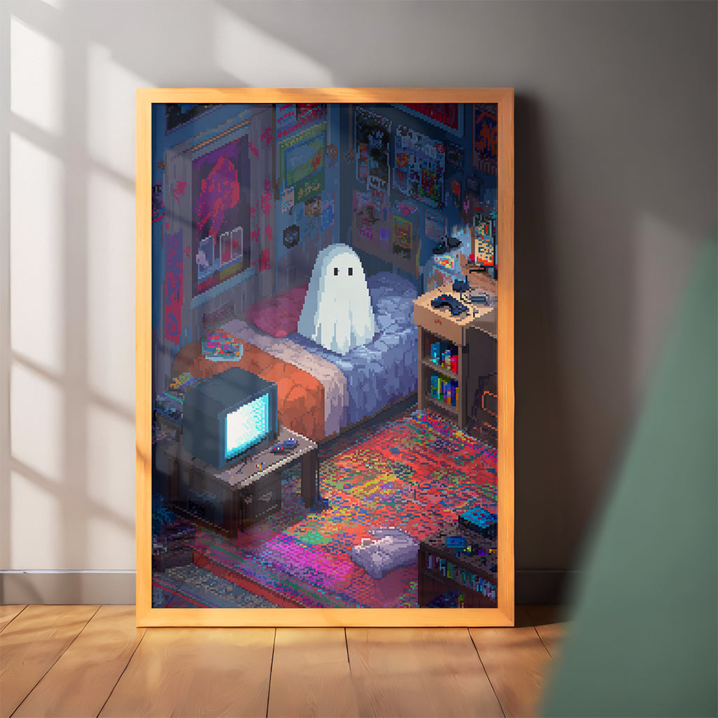 Friendly Ghost Mood Wall Art (CS30)