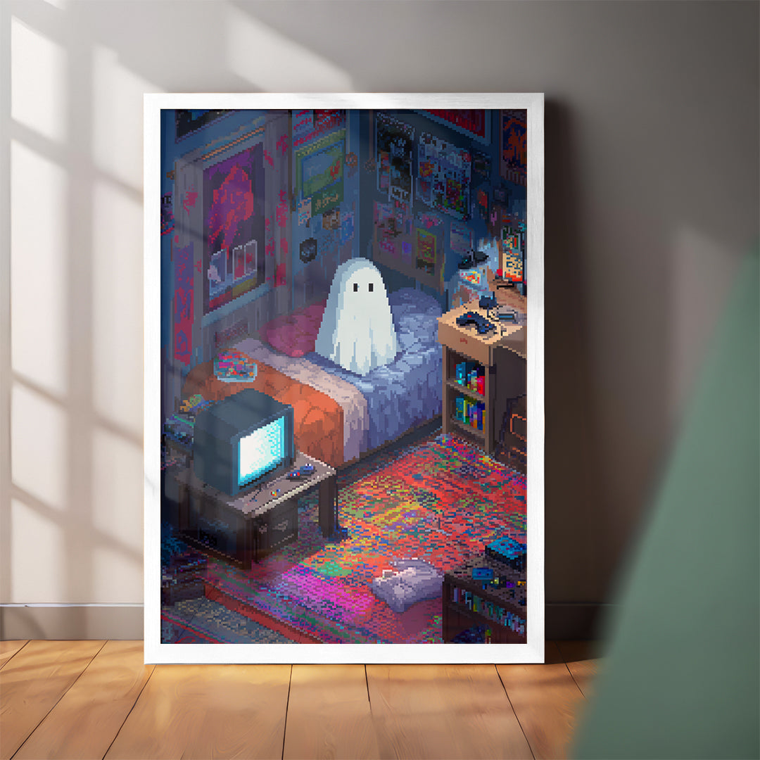 Friendly Ghost Mood Wall Art (CS30)