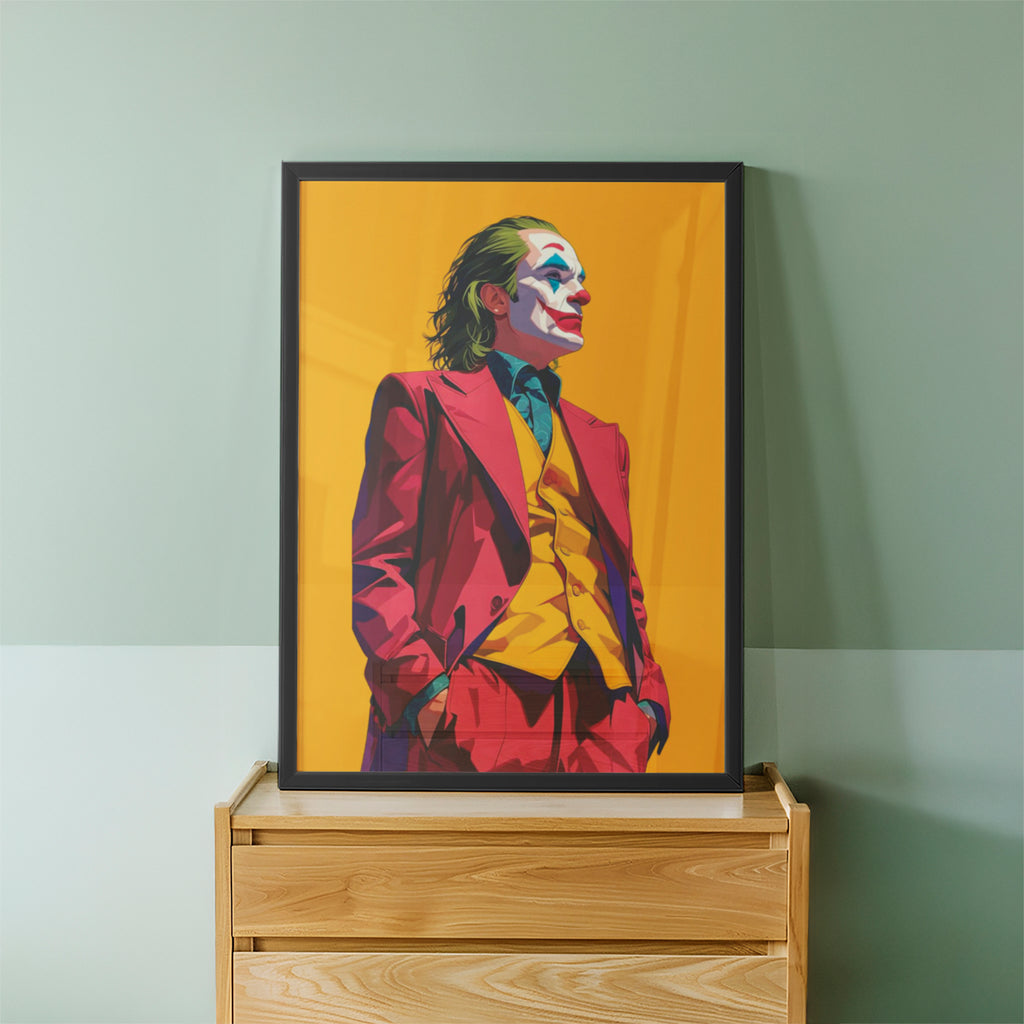 Bold Joker Vibes Wall Art (CS34)