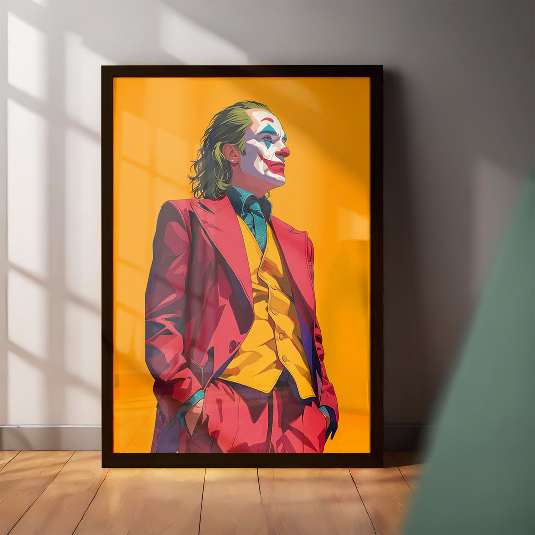 Bold Joker Vibes Wall Art (CS34)