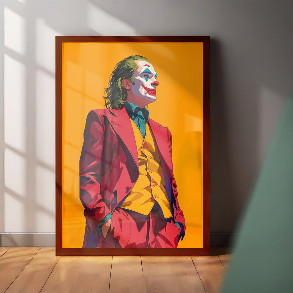 Bold Joker Vibes Wall Art (CS34)