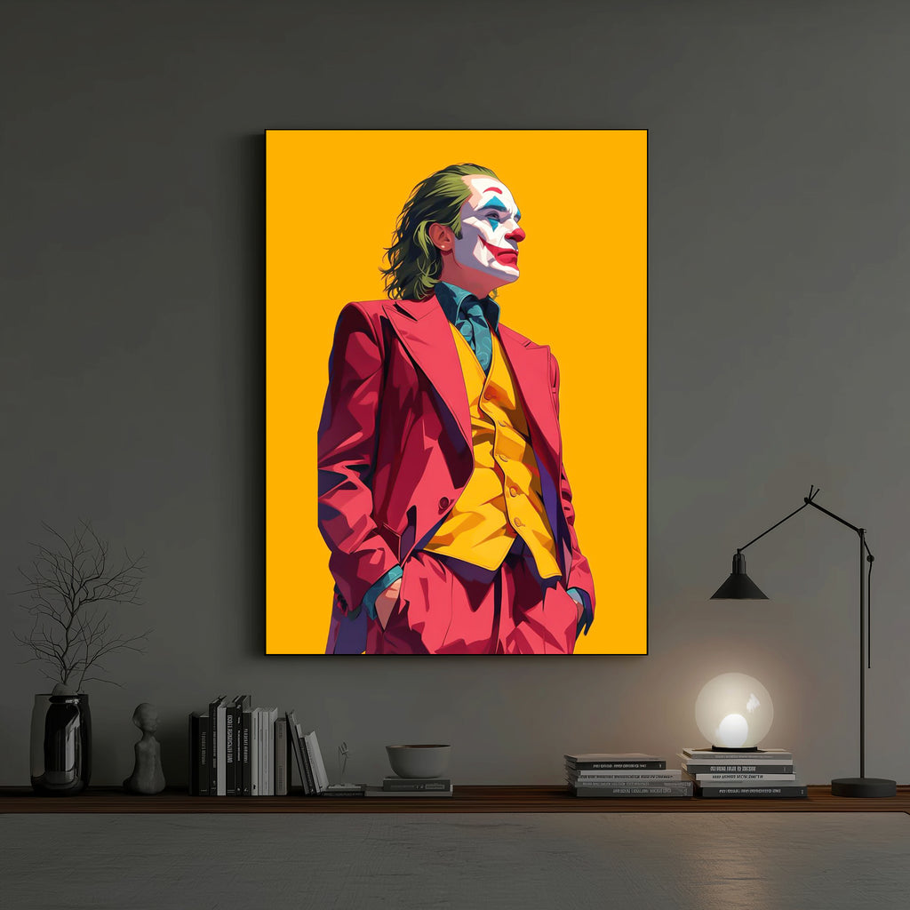 Bold Joker Vibes Wall Art (CS34)
