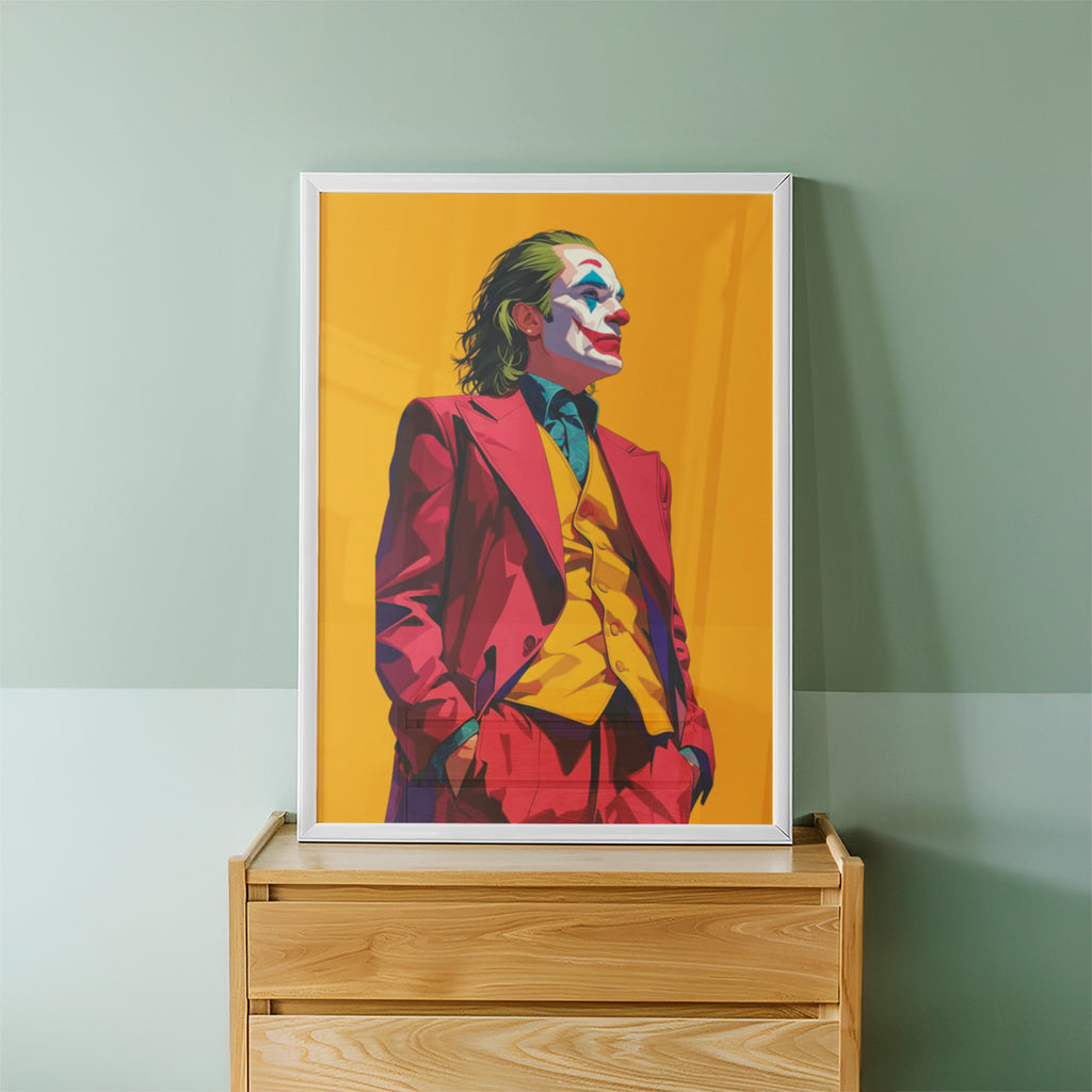 Bold Joker Vibes Wall Art (CS34)