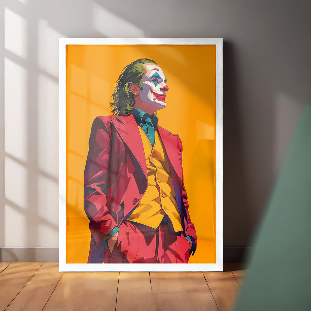 Bold Joker Vibes Wall Art (CS34)