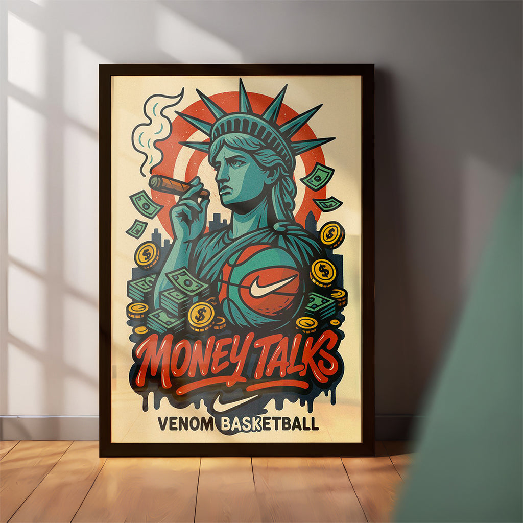 Iconic Statue Remix Wall Art (CS36)