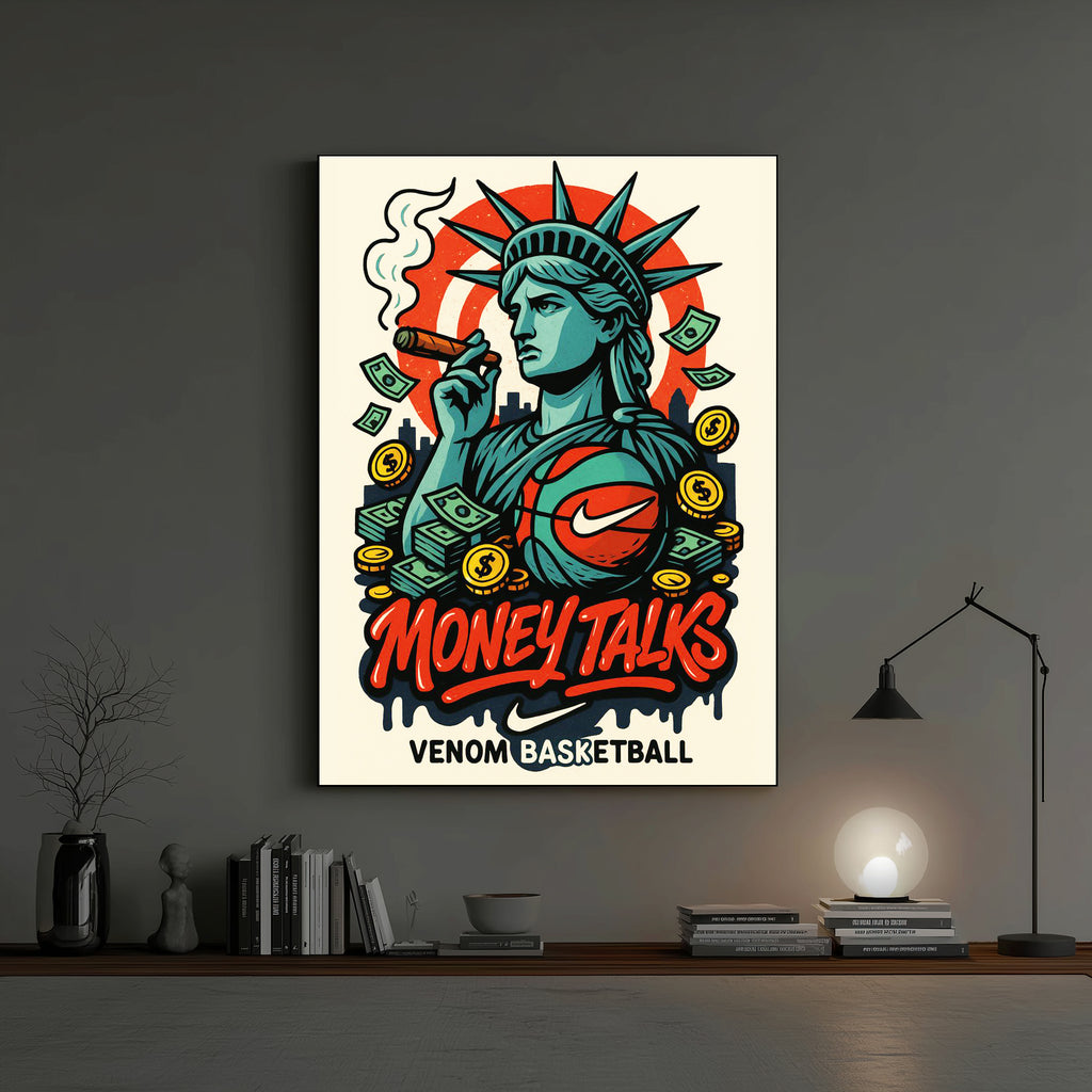 Iconic Statue Remix Wall Art (CS36)