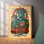Iconic Statue Remix Wall Art (CS36)