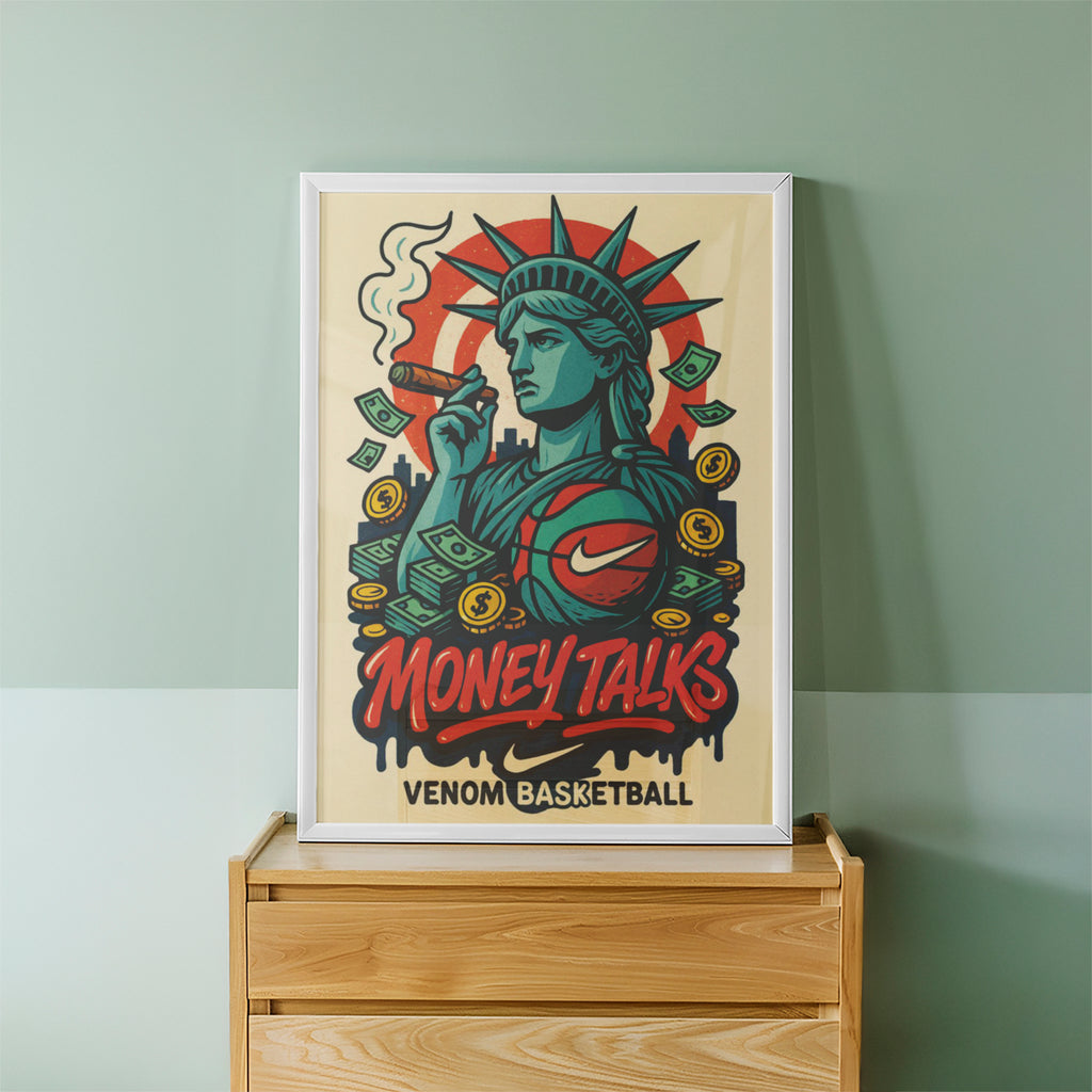 Iconic Statue Remix Wall Art (CS36)