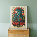 Iconic Statue Remix Wall Art (CS36)
