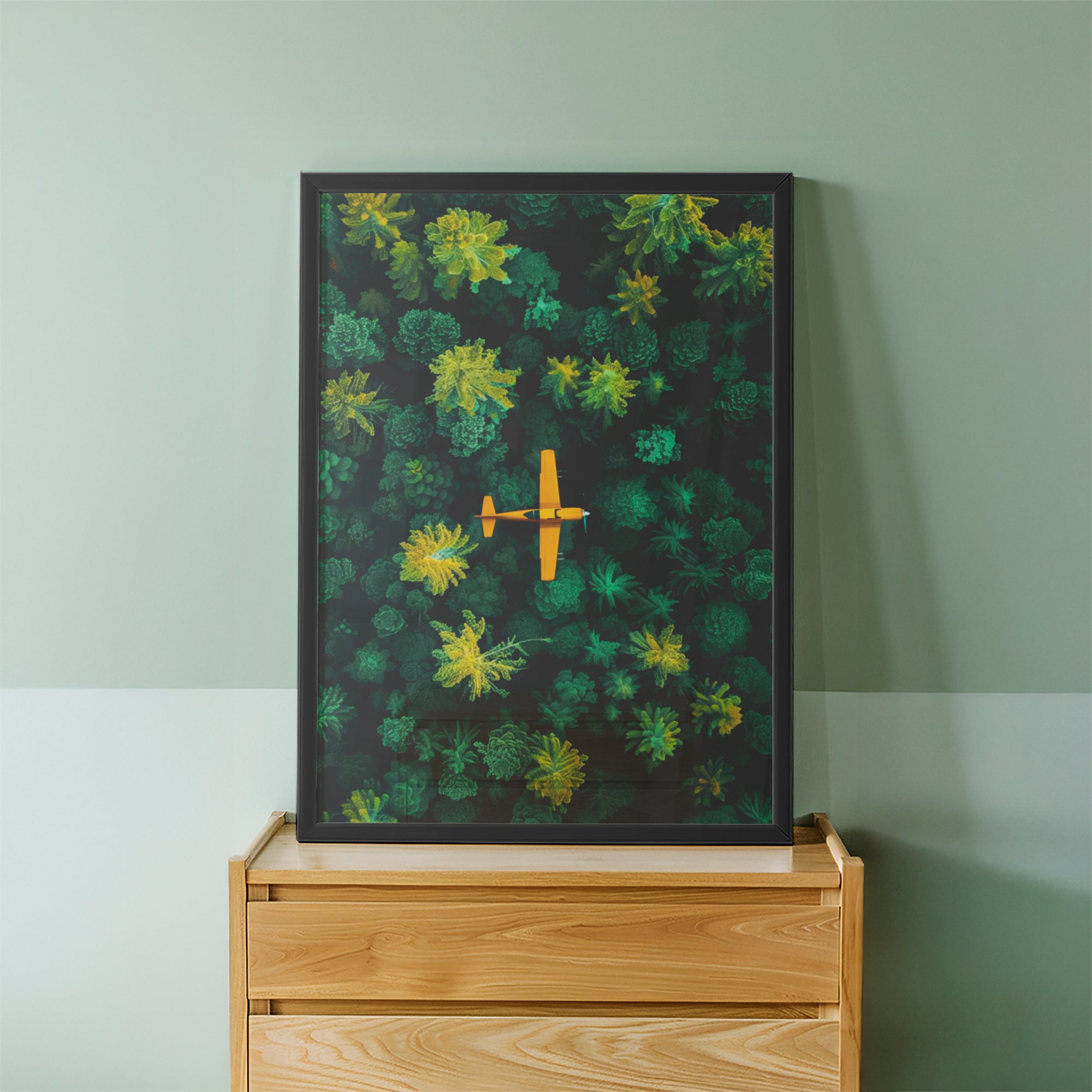 Leafy Calm Wall Art (CS38)