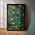 Leafy Calm Wall Art (CS38)
