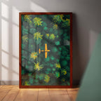 Leafy Calm Wall Art (CS38)