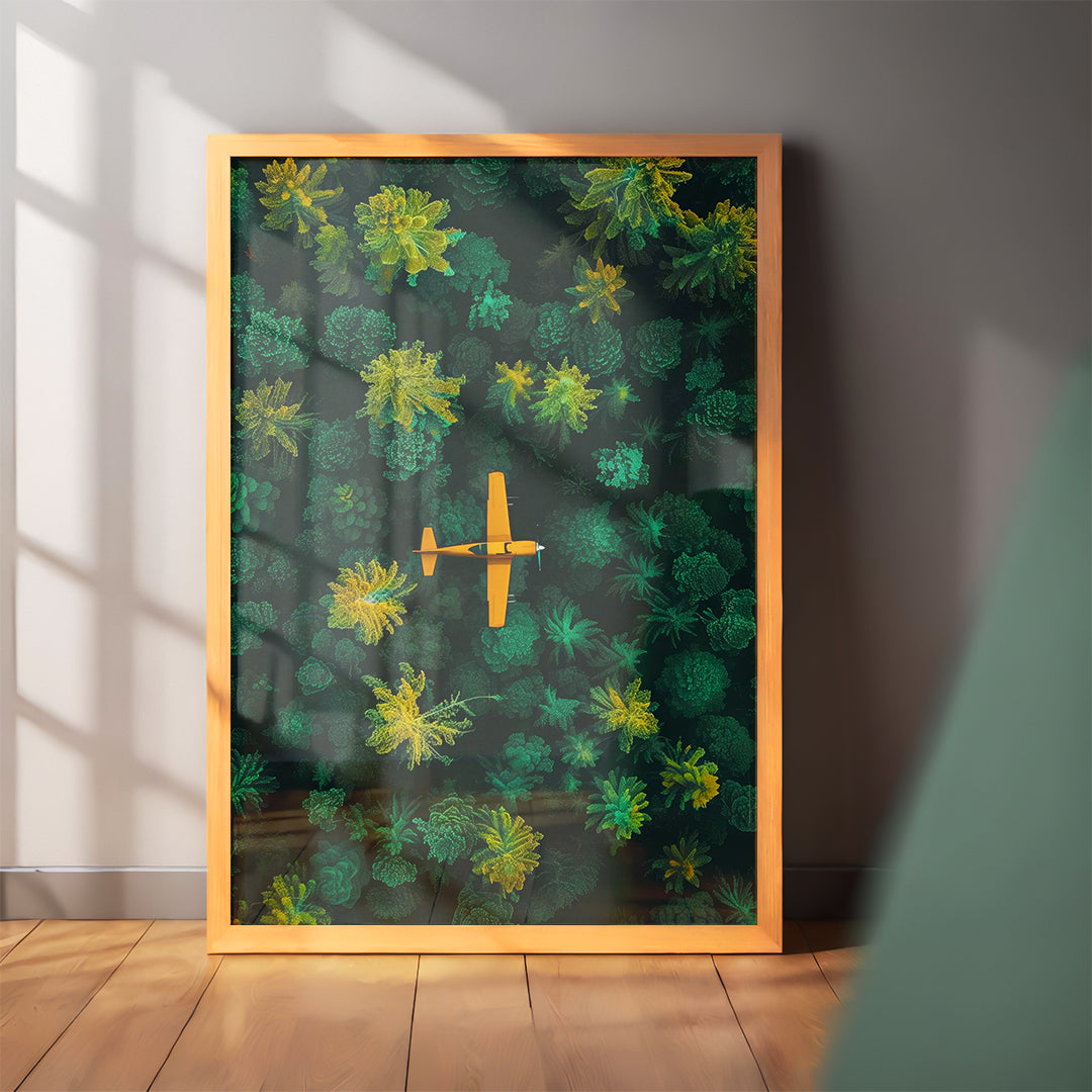 Leafy Calm Wall Art (CS38)
